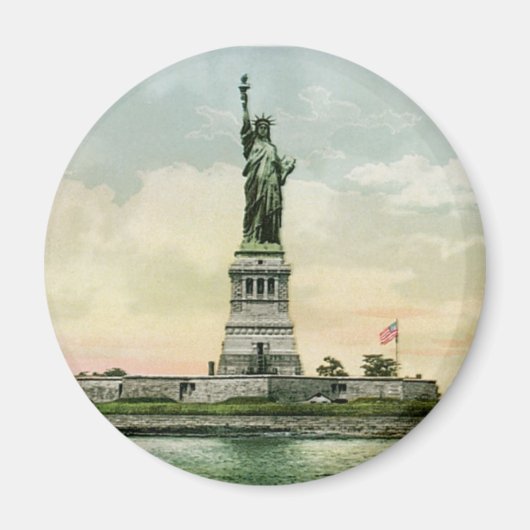  Poster "Vrijheidsbeeld". New York. Magneet (Voorkant)