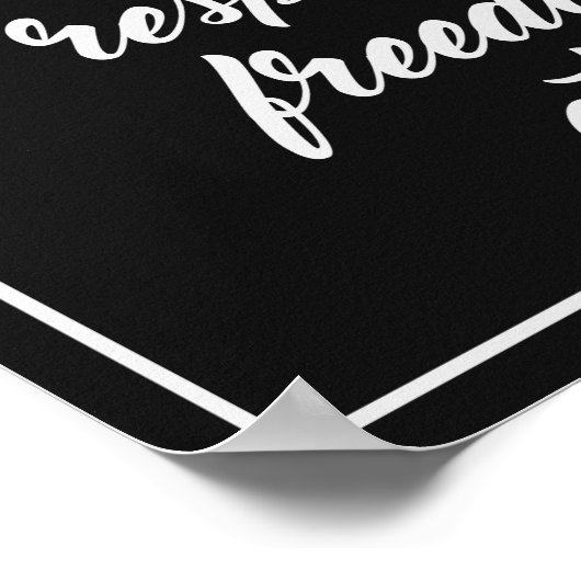 Poster Vrijheidsprijs (Hoek)