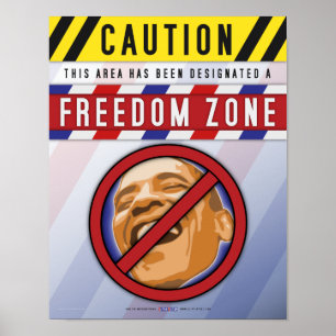 Poster Vrijheidszone
