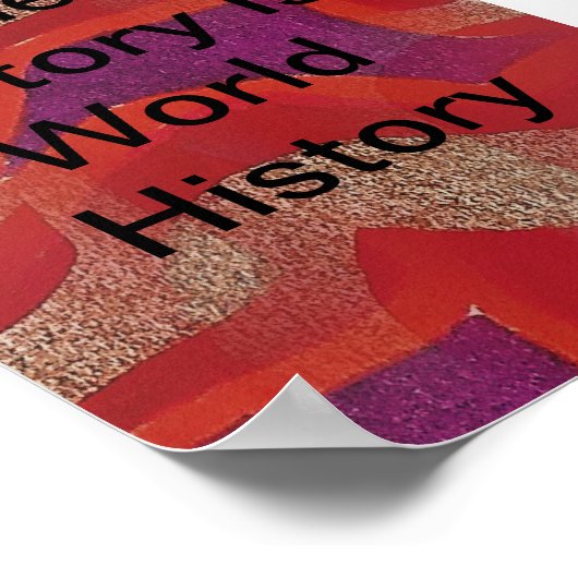 Poster vrouwengeschiedenis (Hoek)