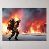 Poster vuur (Voorkant)