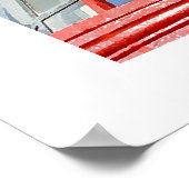 Poster vuurtoren (Hoek)