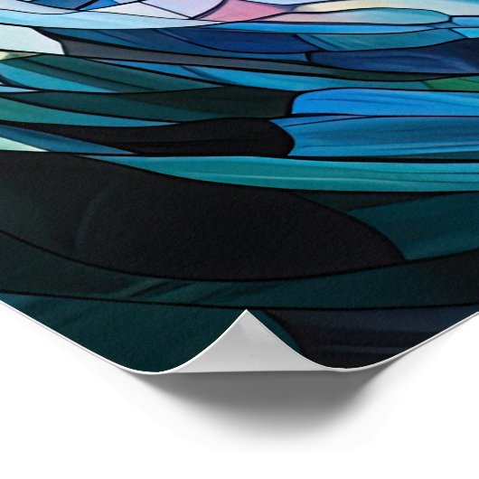 Poster vuurtoren (Hoek)