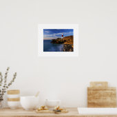 Poster vuurtoren (Keuken)