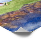 Poster vuurtoren (Hoek)