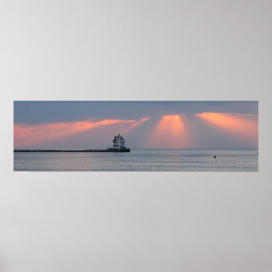 Poster vuurtoren (Voorkant)