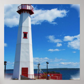 Poster vuurtoren