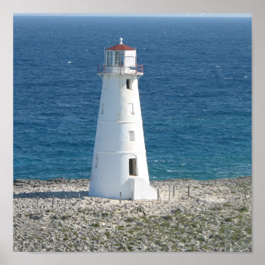 Poster vuurtoren afdrukken (Voorkant)