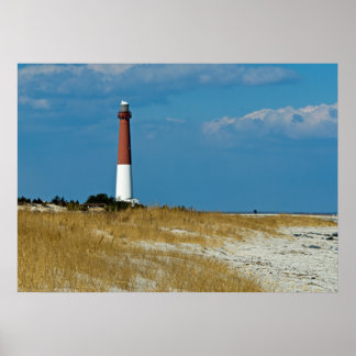 Poster vuurtoren van Barnegat