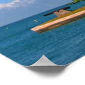 Poster vuurtoren van Boca Chita (Hoek)