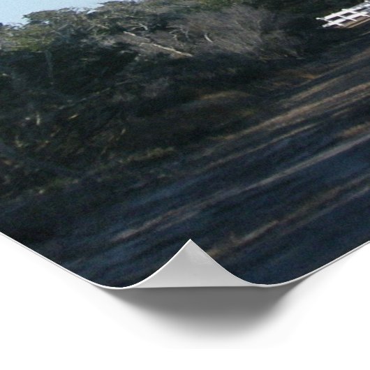 Poster vuurtoren van Cape Hatteras (Hoek)