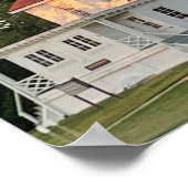 Poster vuurtoren van Sandy Hook (Hoek)