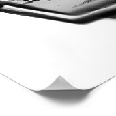 Poster- &W Profiteer van X-Ray Skeleton Bath Time Poster (Hoek)