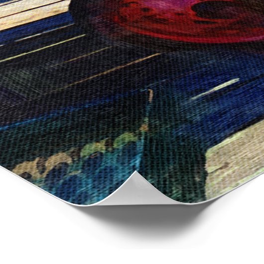 Poster Wagons Fire Island Print (Hoek)