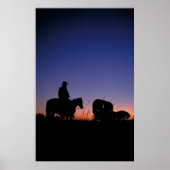 Poster wagontrein (Voorkant)