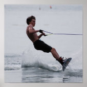 Poster Wakeboard hoek (Voorkant)