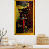 Poster: Wanneer heb je je vader voor het laatst ge Poster (Keuken)