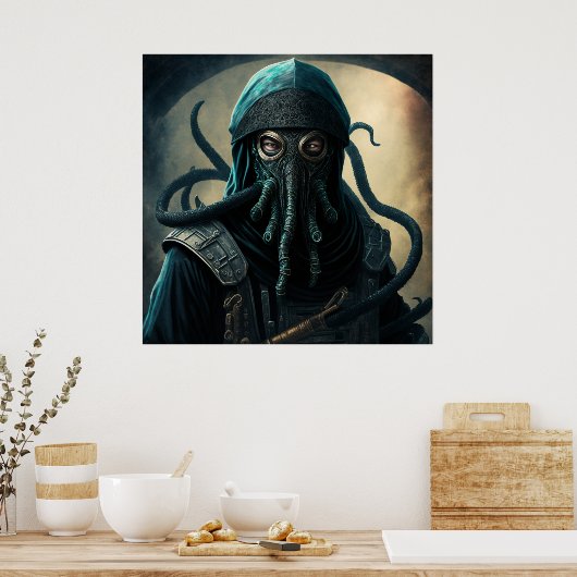Poster Warrior Fantasy (Keuken)