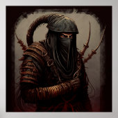 Poster Warrior Fantasy (Voorkant)
