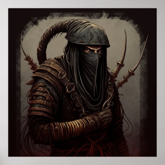 Poster Warrior Fantasy (Voorkant)