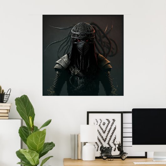 Poster Warrior Fantasy (Thuiskantoor)
