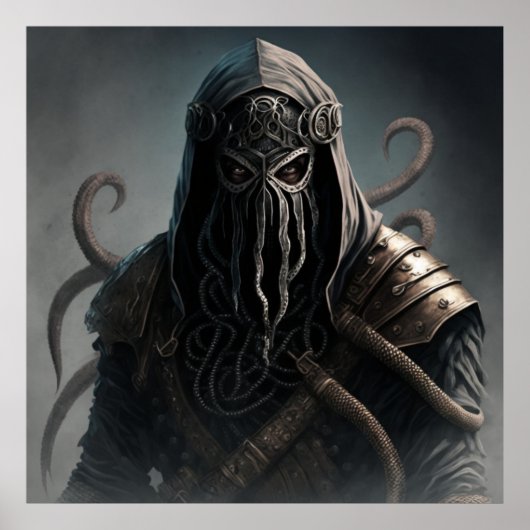 Poster Warrior Fantasy (Voorkant)