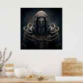 Poster Warrior Fantasy (Keuken)