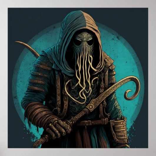 Poster Warrior Fantasy (Voorkant)