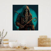 Poster Warrior Fantasy (Keuken)