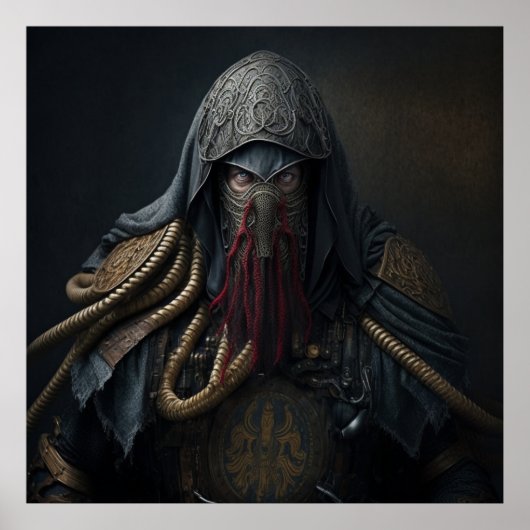 Poster Warrior Fantasy (Voorkant)