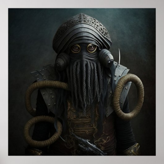Poster Warrior Fantasy (Voorkant)