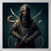 Poster Warrior Fantasy (Voorkant)