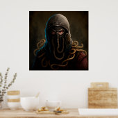 Poster Warrior Fantasy (Keuken)