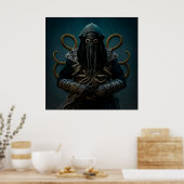 Poster Warrior Fantasy (Keuken)