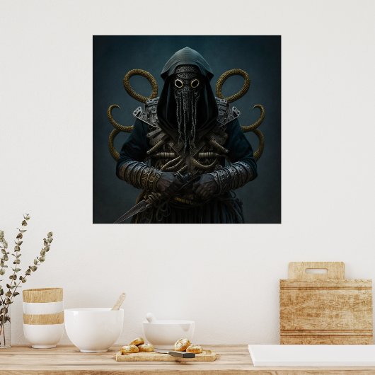 Poster Warrior Fantasy (Keuken)