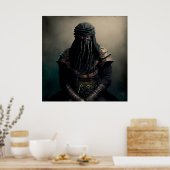 Poster Warrior Fantasy (Keuken)