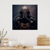 Poster Warrior Fantasy (Keuken)