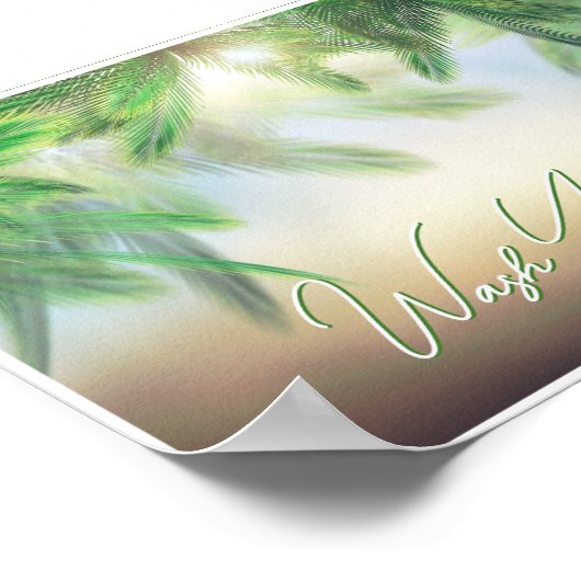 Poster - Was uw handpalmen (Hoek)