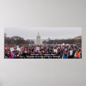 Poster Washington DC Women's March 2017 (Voorkant)