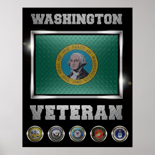 Poster Washington Veteran (Voorkant)
