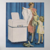 Poster wasmachine (Voorkant)