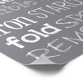 Poster wasruimte (Hoek)