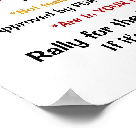 Poster - Wat zijn GGO's? (Hoek)