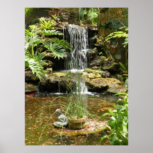 Poster, Waterfall and the Mermaid Poster (Voorkant)