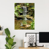 Poster, Waterfall and the Mermaid Poster (Thuiskantoor)