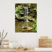 Poster, Waterfall and the Mermaid Poster (Keuken)