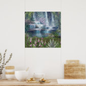 Poster waterval (Keuken)