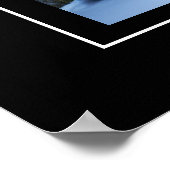 Poster Watervalscène (Hoek)