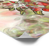 Poster waterverf Berries (Hoek)