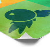 poster waterverf groenten en fruit (Hoek)